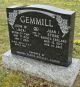 Gravestone-Gemmill, John & Joan nee Stone