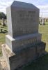Gravestone-Peever, James m1 Susanna Guest; m2 Eliza McQuitty
