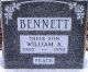 01617-Bennett, William A. gravestone 01617-Bennett, William A. gravestone