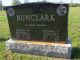 Gravestone-Bunclark, Richard H. & Audrey nee MacDonald Gravestone-Bunclark, Richard H. & Audrey nee MacDonald