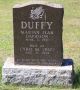 Gravestone-Duffy, Cyril M. & Marian Jean Davidson Gravestone-Duffy, Cyril M. & Marian Jean Davidson