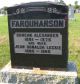 Gravestone-Farquharson, Duncan Alexander & Jean Donald nee Leckie Gravestone-Farquharson, Duncan Alexander & Jean Donald nee Leckie