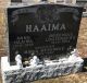 Gravestone-Haaima, Anne Gravestone-Haaima, Anne