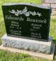 Gravestone-Edwards, Milton Harold & Eleanor M. nee McMillan;
Bowcock, Richard & Paula R. nee Edwards