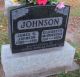 Gravestone-Johnson, James R. & Elizabeth nee McDonough Gravestone-Johnson, James R. & Elizabeth nee McDonough