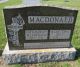 Gravestone-MacDonald, John Harvey & Mary nee Bell Gravestone-MacDonald, John Harvey & Mary nee Bell