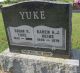 Gravestone-Yuke, Brian and Karen nee Heins Gravestone-Yuke, Brian and Karen nee Heins