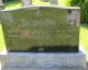 Gravestone-Dobson, Harold & Marion nee Garrow