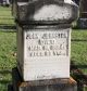Gravestone-Johnston, John gravestone close-up Gravestone-Johnston, John gravestone close-up