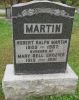 Gravestone-Martin, Hubert Ralph & Mary Belle nee Crozier Gravestone-Martin, Hubert Ralph & Mary Belle nee Crozier