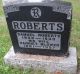 Gravestone-Roberts, Samuel & Harriet nee Blower Gravestone-Roberts, Samuel & Harriet nee Blower