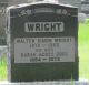Gravestone-Wright, Walter Simon and Sarah Agnes nee Dool Gravestone-Wright, Walter Simon and Sarah Agnes nee Dool