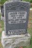 Gravestone-Young, Jacob & Myra Ann nee Grawberger Gravestone-Young, Jacob & Myra Ann nee Grawberger