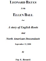 6-Bates & Ball Families Part 1 6-Bates & Ball Families Part 1