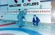 CHx-Opening of new Cobden Curling Club, 1982; Fay Bennett-Ladies President throwing stone; Murray Sly CCC President sweeper CHx-Opening of new Cobden Curling Club, 1982; Fay Bennett-Ladies President throwing stone; Murray Sly CCC President sweeper